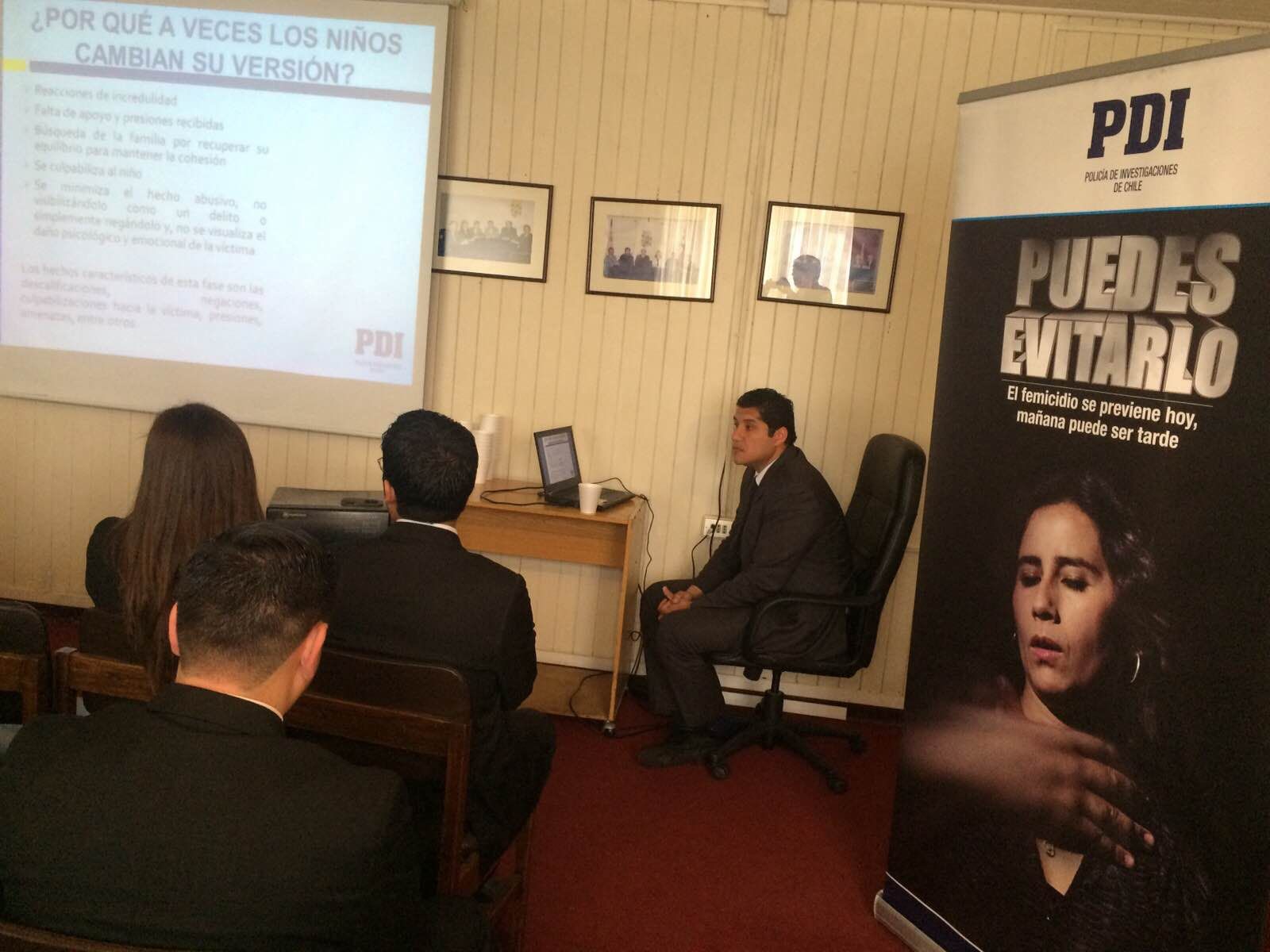 Profesionales PDI realizaron jornadas preventivas de delitos contra la mujer en 4 comunas de la provincia