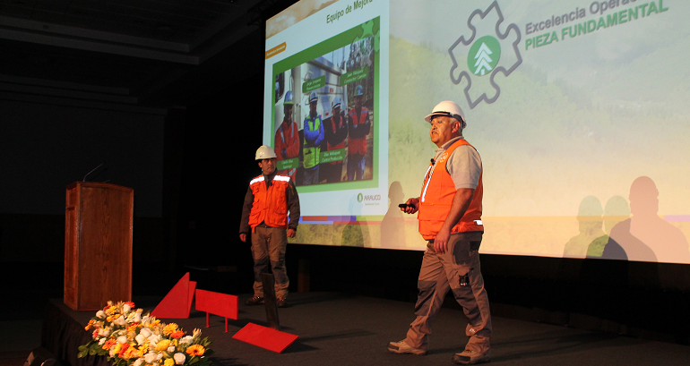 Arauco premió proyectos innovadores presentados por trabajadores forestales