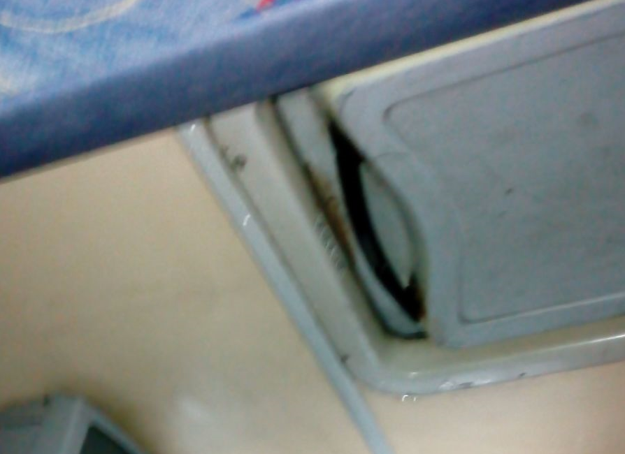 VIDEO: Lluvia se filtra al interior de un bus de pasajeros con destino a Lebu.