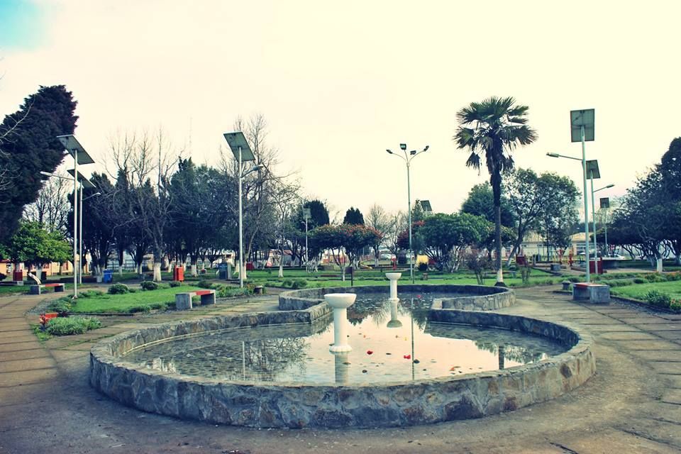 Plaza de Armas de Los Álamos ya luce su nueva presentación a punto de ser inaugurada