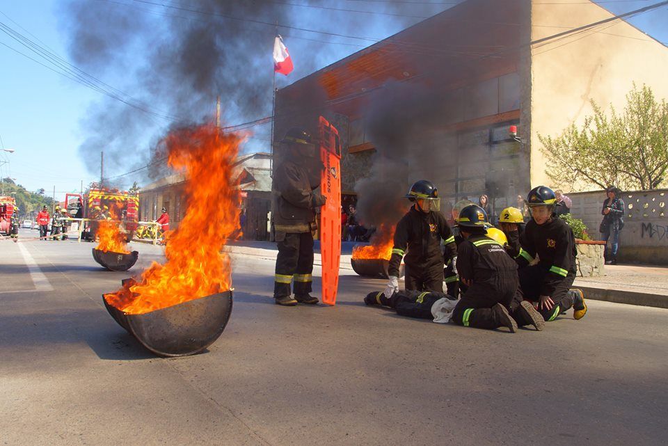 Bomberos de Arauco celebró su aniversario número 64 con importantes anuncios