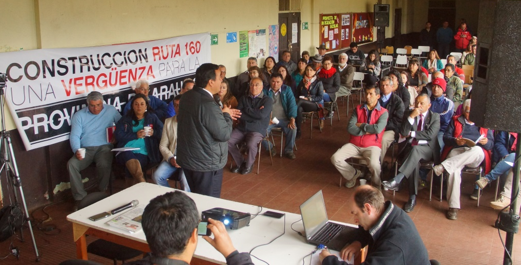 Vecinos del Sector Carretera de Arauco se mantienen unidos para exigir una solución definitiva para el paso Horcones