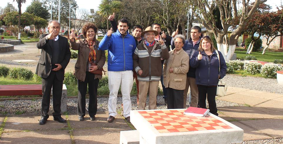 Los Álamos: Alcalde inaugura obras de mejoramiento en la Plaza de Armas