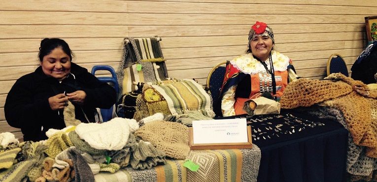Artesana Mapuche de Valle de Elicura fue parte de la EXPOCORMA 2015