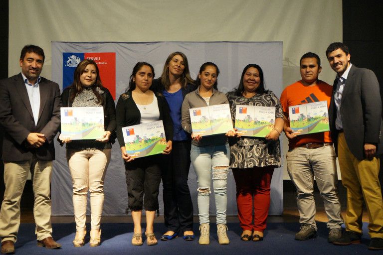Familias de Los Álamos recibieron subsidios de ampliación y reparación de viviendas