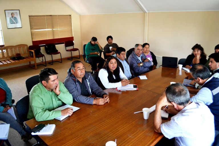 Seremi Agricultura e Indap analizan avances de Gobierno y Mapuches en la provincia de Arauco