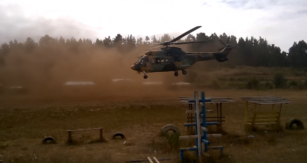 La polémica tras el aterrizaje de un helicóptero del ejercito en Tirúa