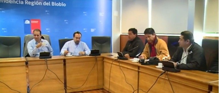 Camioneros molestos ya que no se cumplieron acuerdos de seguridad decidieron suspender las faenas en Arauco