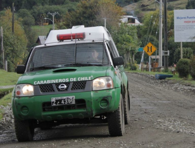 Carabineros recuperó camión grúa que con armas de fuego antisociales robaron a empresario cañetino