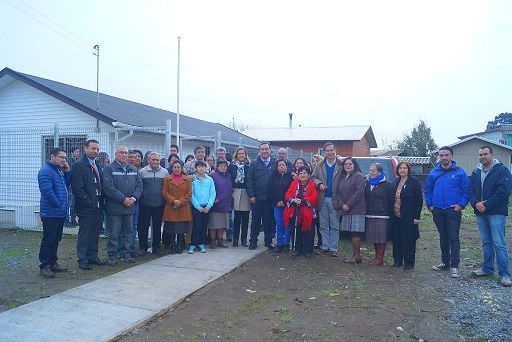 Arauco: Alcalde Alarcón encabezó inauguración de sede Villa Esmeralda