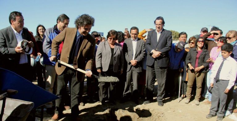 Partieron las obras de construcción de proyecto habitacional Pehuén II de Arauco