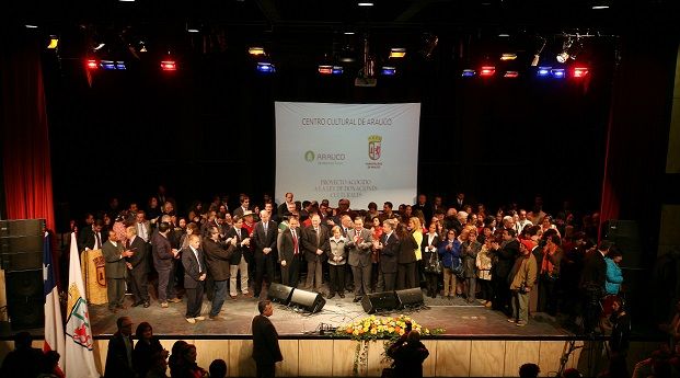 Inauguran nuevo Centro Cultural en la comuna de Arauco