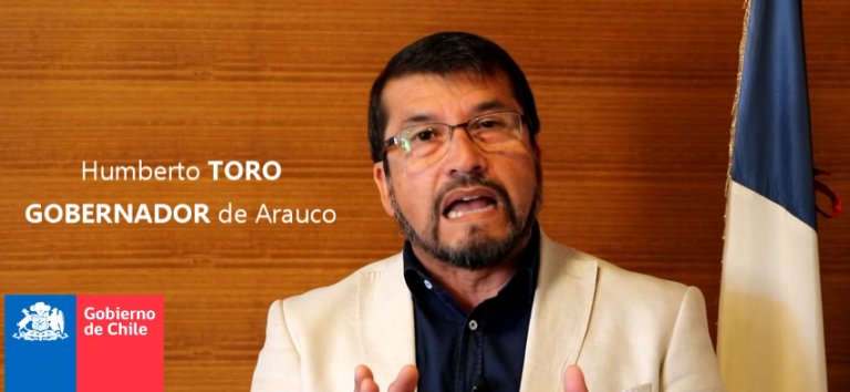 Gobernador Toro llamó a los ciudadanos (as) de la provincia de Arauco a votar este domingo