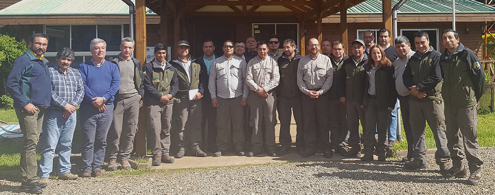 Guardaparques de la región realizaron gira técnica de tres días a la Reserva Nacional Isla Mocha