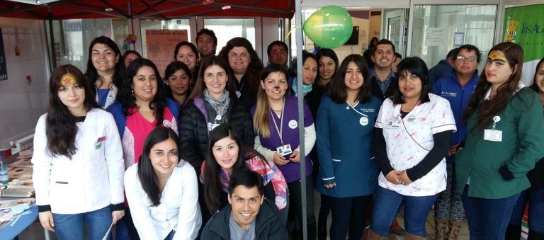 Cesfam de Los Álamos celebró el Día Mundial de la Salud Mental