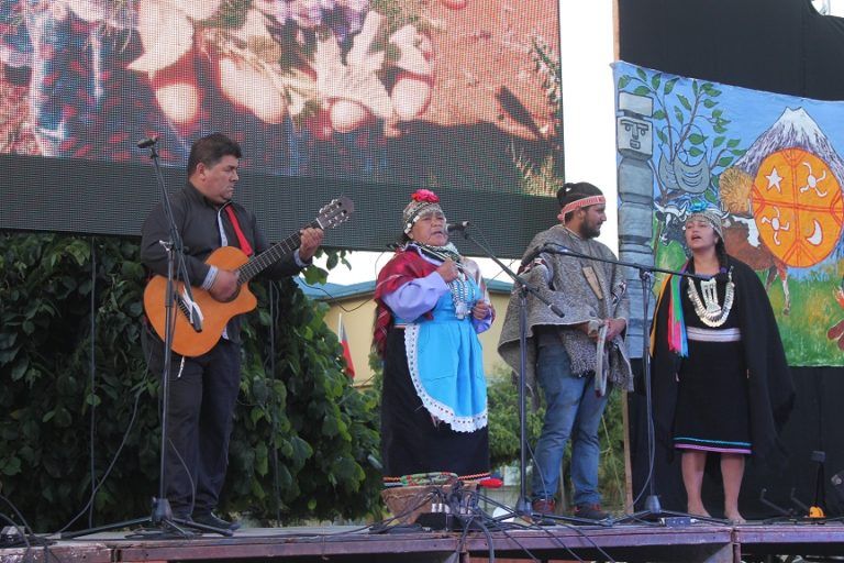 Curanilahue: Brillante Cuarta versión de Cantar Mapuche