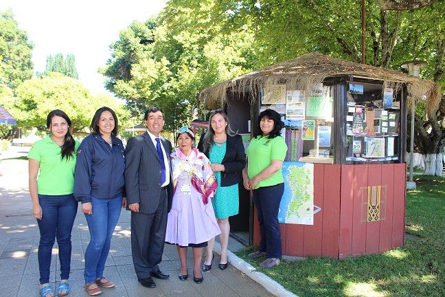 Municipio habilitó Punto de Información Turística en la Plaza de Armas de Cañete