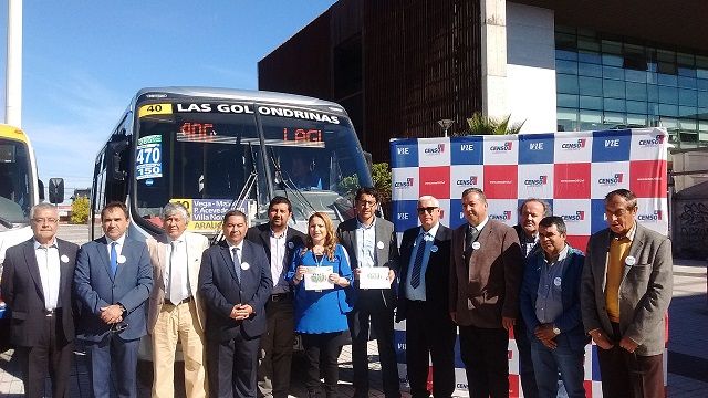 CENSISTAS PODRÁN ACCEDER A TRANSPORTE PÚBLICO GRATIS EN TODA LA REGIÓN