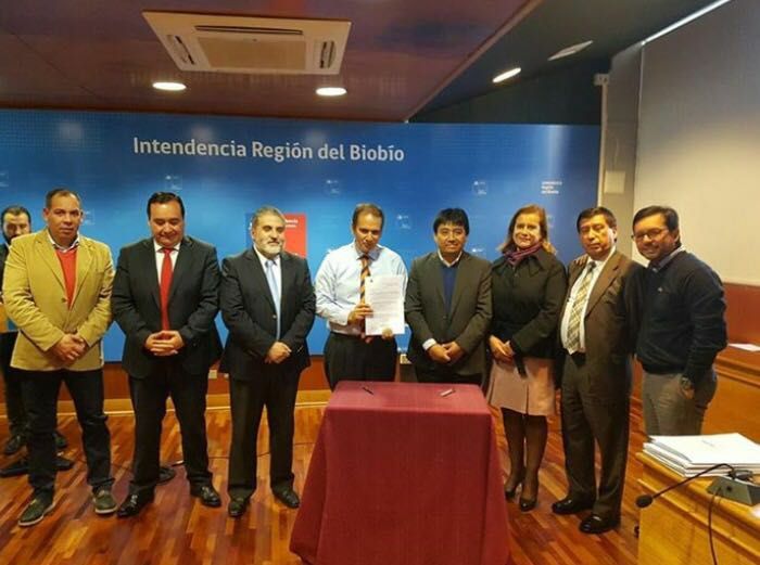 Firman millonaria inversión para la provincia de Arauco