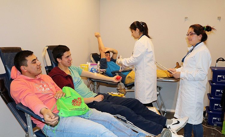 Duoc-UC Campus Arauco colaboró con campaña de donación de sangre