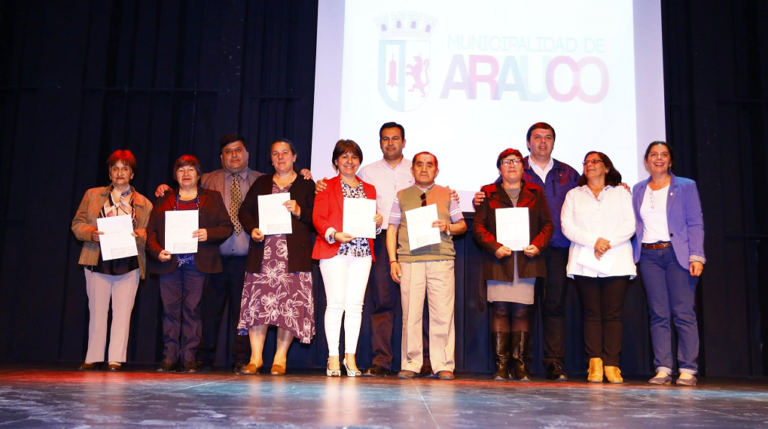 Realizan Segunda Entrega de Subvenciones Sociales 2017 en Arauco