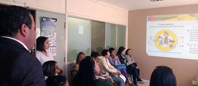 Superintendencia de Educación capacita a educadoras de párvulos de Talcahuano y Concepción
