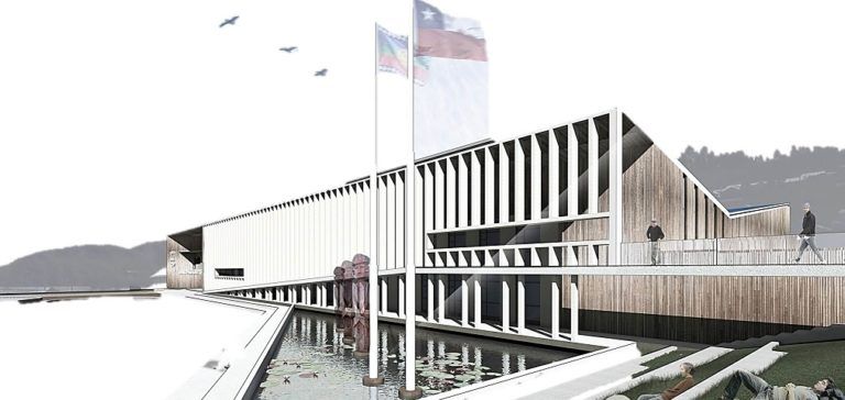 Dirección de Arquitectura prepara inicio de obras para nuevo edificio consistorial de Tirúa