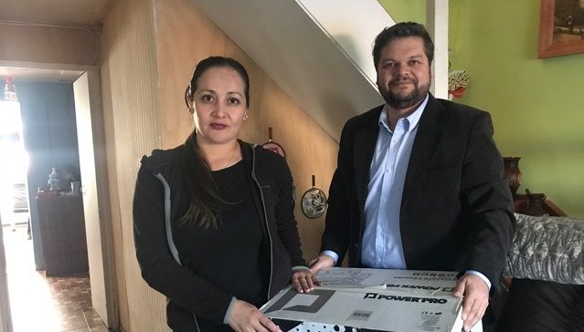 Frontel realizó entrega de grupos generadores a pacientes electro-dependientes
