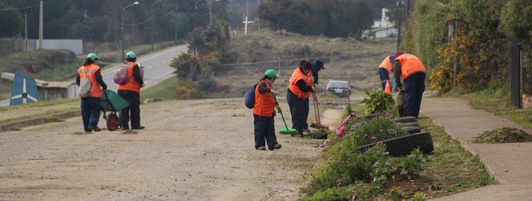 EN PEHUÉN SE REANUDÓ EL OPERATIVO “LEBU LIMPIA TU BARRIO”