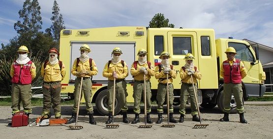 Arauco y vecinos se preparan para  enfrentar temporada de incendios