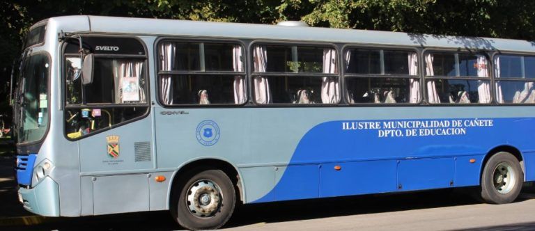 CAÑETE: TRANSPORTE ESCOLAR MUNICIPAL PARA ESTE 2019 ESTÁ EN ÓPTIMAS CONDICIONES