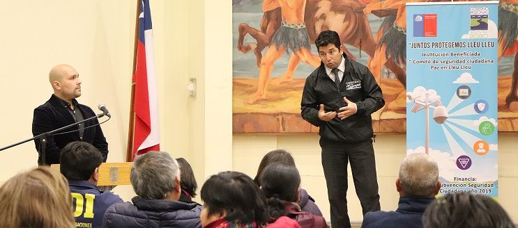 21 CÁMARAS DE SEGURIDAD SERÁN INSTALADAS EN SECTOR LLEU LLEU Y ANTIQUINA