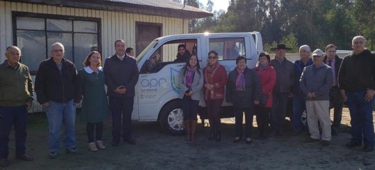 COMITÉ DE AGUA HORCONES-CHILLANCITO RECIBIÓ NUEVO VEHÍCULO DE TRABAJO