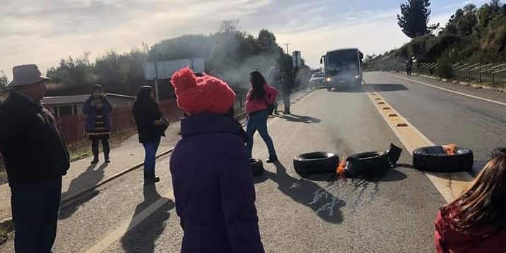 PROTESTA POR MALA CALIDAD DEL AGUA EN ESCUELA RURAL DE TIRÚA