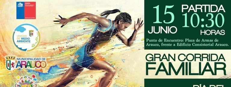 EN ARAUCO SE DESARROLLARÁ LA CUARTA CORRIDA FAMILIAR POR EL MEDIO AMBIENTE