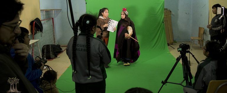 NIÑOS Y NIÑAS DE CALEBU COMENZARON EL RODAJE DE SU PELÍCULA