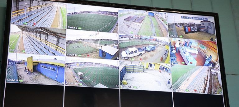ESTADIO DE CERRO ALTO INAUGURÓ CÁMARAS DE TELE-VIGILANCIA