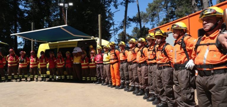 Autoridades presentaron plan para la prevención  y el combate de los incendios forestales en el Biobío