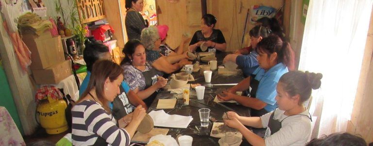 Comunidad de Los Álamos rescata arte en greda cultivado por antepasados de Pilpilco