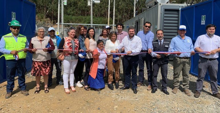 FRONTEL INAUGURA GENERADOR DE RESPALDO EN SECTOR PUNTA LAVAPIE