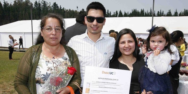 DUOC UC CAMPUS ARAUCO TITULÓ A SU SEGUNDA GENERACIÓN DE PROFESIONALES