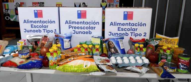 SUSPENSIÓN DE CLASES: MINEDUC REPARTIRÁ CANASTAS DE ALIMENTACIÓN A ESTUDIANTES