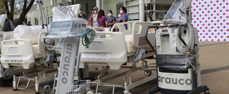 PROVINCIA DE ARAUCO CUENTA CON NUEVAS CAMAS UCI Y MODERNO EQUIPAMIENTO HOSPITALARIO