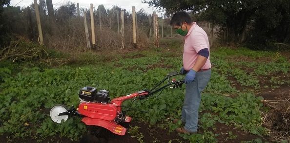 AGRICULTORES DEL PROGRAMA DE DESARROLLO TERRITORIAL INDÍGENA DE LOS ÁLAMOS RECIBIERON MAQUINARIAS