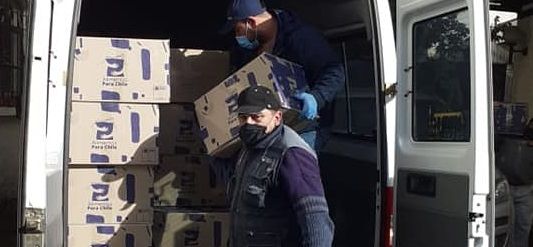 A DOMICILIO MUNICIPIO DE CAÑETE ENTREGA CAJAS DE ALIMENTOS Y LA TARJETA SOCIAL