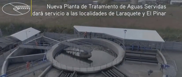 EN MARCHA BLANCA PLANTA DE TRATAMIENTO DE AGUAS SERVIDAS DE LARAQUETE