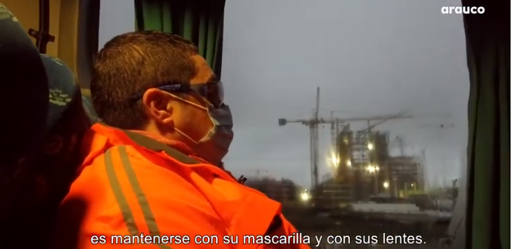 ARAUCO: INCORPORAN MEDIDAS PARA EVITAR CONTAGIOS EN TRABAJADORES