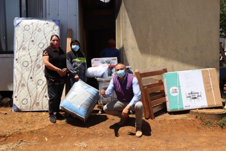 ALAMEÑOS RECIBIERON EQUIPAMIENTO DOMÉSTICO A TRAVÉS DEL PROGRAMA DE HABITABILIDAD