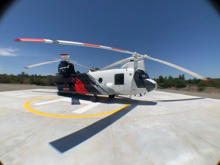 ARAUCO TRAE NUEVOS HELICÓPTEROS PARA COMBATIR INCENDIOS