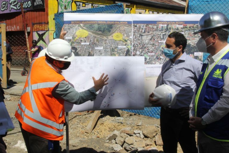 MINVU INICIA OBRAS PARA MEJORAR SECTOR COLLAO- GENERAL NOVOA POR CERCA DE $50 MIL MILLONES